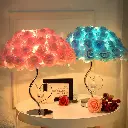 Rose table lamp